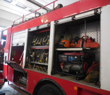 Dvoreček 19.4.2016 Hřiště, hasiči