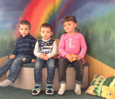 Dvoreček 29.3.2016 návštěva knihovny