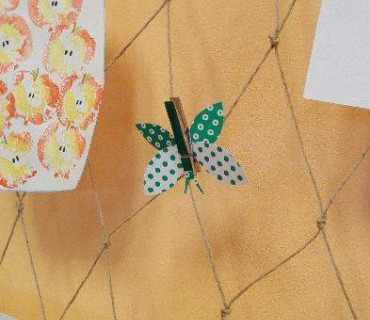 Dvoreček 2.2.2016 ozdoby na záclony