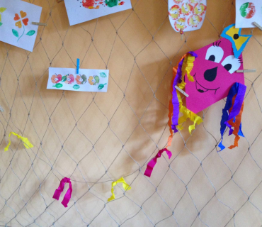 Dvoreček 29.9.2015 Podzimní výzdoba oken