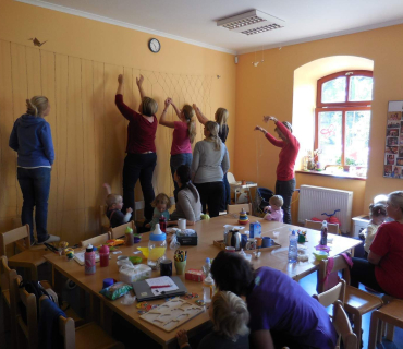 Dvoreček 8.9.2015 Zdobení