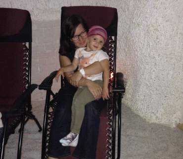 Dvoreček 18.8.2015 v solné jeskyni