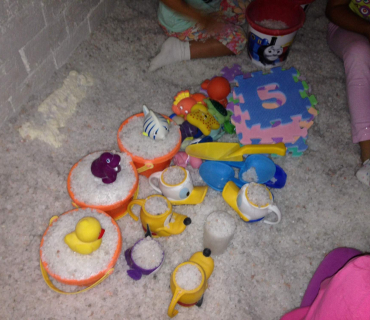 Dvoreček 18.8.2015 v solné jeskyni