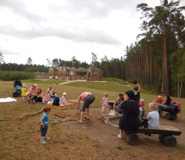 Dvoreček 21.7.2015 Rytířské hradiště