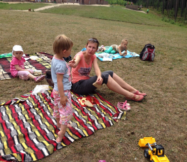 Dvoreček 21.7.2015 Rytířské hradiště