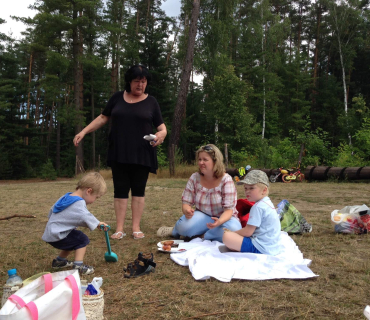 Dvoreček 21.7.2015 Rytířské hradiště