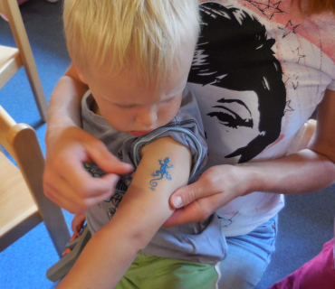 Dvoreček 14.7.2015 Prázdninový tetovací