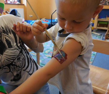 Dvoreček 14.7.2015 Prázdninový tetovací