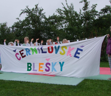 Vystoupení Černilovských Blešek a Blech na Semonickém ořechobraní 7. 9. 2019