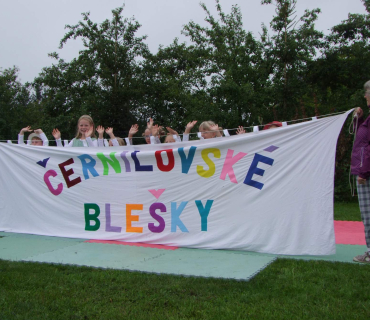Vystoupení Černilovských Blešek a Blech na Semonickém ořechobraní 7. 9. 2019