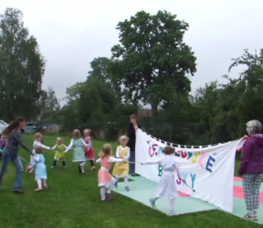 Vystoupení Černilovských Blešek a Blech na Semonickém ořechobraní 7. 9. 2019