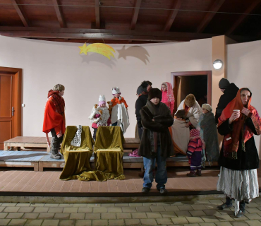 ŽIvý Betlém u KSD 1.12. 2017