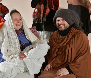 ŽIvý Betlém u KSD 1.12. 2017