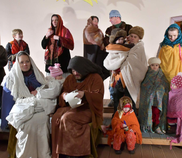 ŽIvý Betlém u KSD 1.12. 2017