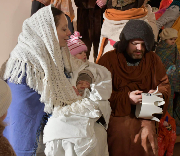 ŽIvý Betlém u KSD 1.12. 2017