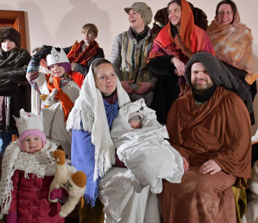 ŽIvý Betlém u KSD 1.12. 2017