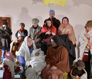 ŽIvý Betlém u KSD 1.12. 2017