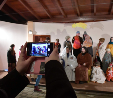 ŽIvý Betlém u KSD 1.12. 2017