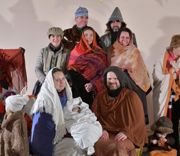 ŽIvý Betlém u KSD 1.12. 2017