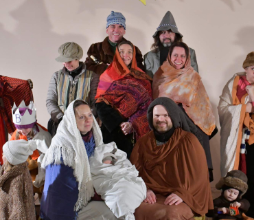 ŽIvý Betlém u KSD 1.12. 2017