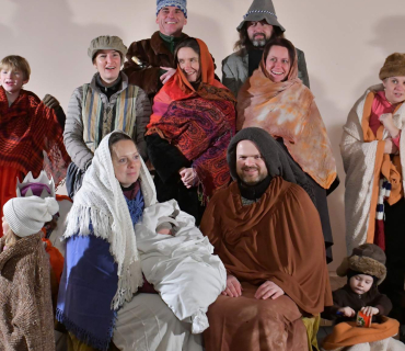 ŽIvý Betlém u KSD 1.12. 2017