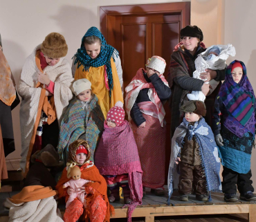 ŽIvý Betlém u KSD 1.12. 2017