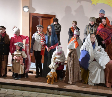ŽIvý Betlém u KSD 1.12. 2017