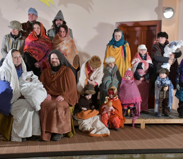 ŽIvý Betlém u KSD 1.12. 2017