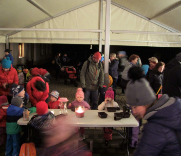 Průvod světýlek k uvítání adventu 27.11. 2017