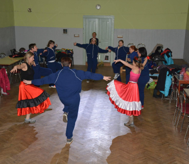 Ples Ulita Černilov - nácvik