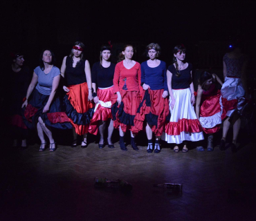 Ples Ulita Černilov - nácvik