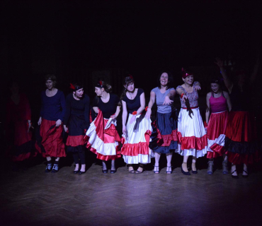 Ples Ulita Černilov - nácvik