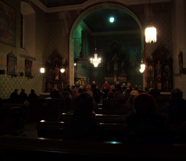Adventní koncert sboru Cantus Jaroměř v Černilově - katol.kostel 27.11. 2016