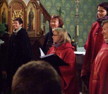 Adventní koncert sboru Cantus Jaroměř v Černilově - katol.kostel 27.11. 2016