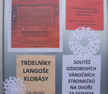 Adventní trhy v KSD Černilov 2016