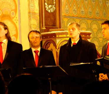 Adventní koncert Tichá noc s Gentlemen Singers 20.12.2014 