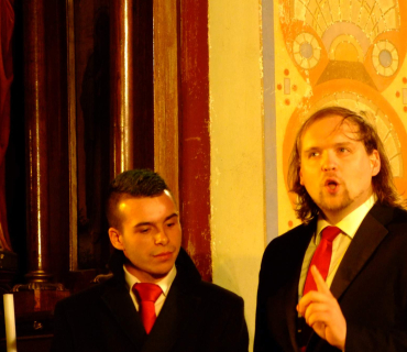 Adventní koncert Tichá noc s Gentlemen Singers 20.12.2014 