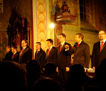 Adventní koncert Tichá noc s Gentlemen Singers 20.12.2014 
