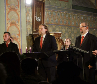 Adventní koncert Tichá noc s Gentlemen Singers 20.12.2014 