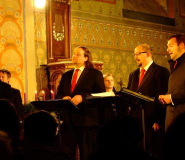 Adventní koncert Tichá noc s Gentlemen Singers 20.12.2014 