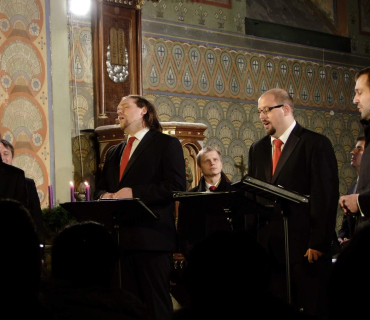 Adventní koncert Tichá noc s Gentlemen Singers 20.12.2014 