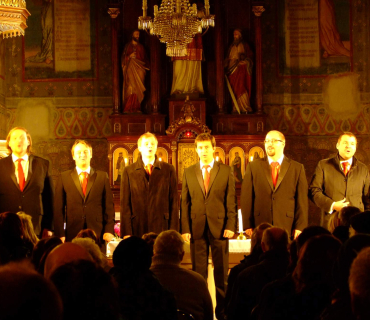 Adventní koncert Tichá noc s Gentlemen Singers 20.12.2014 