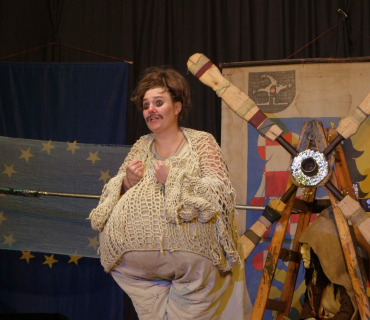 Divadelní představení Don Quijote de la Ancha Sokolovna Černilov 11.10.2014