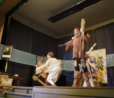 Divadelní představení Don Quijote de la Ancha Sokolovna Černilov 11.10.2014
