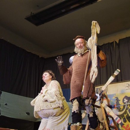 Divadelní představení Don Quijote de la Ancha Sokolovna Černilov 11.10.2014