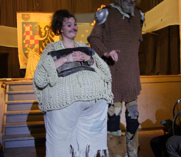 Divadelní představení Don Quijote de la Ancha Sokolovna Černilov 11.10.2014