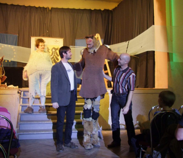Divadelní představení Don Quijote de la Ancha Sokolovna Černilov 11.10.2014
