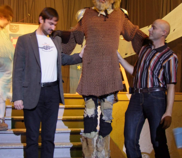 Divadelní představení Don Quijote de la Ancha Sokolovna Černilov 11.10.2014