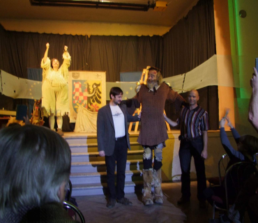 Divadelní představení Don Quijote de la Ancha Sokolovna Černilov 11.10.2014