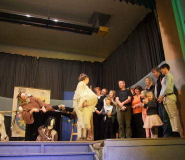 Divadelní představení Don Quijote de la Ancha Sokolovna Černilov 11.10.2014